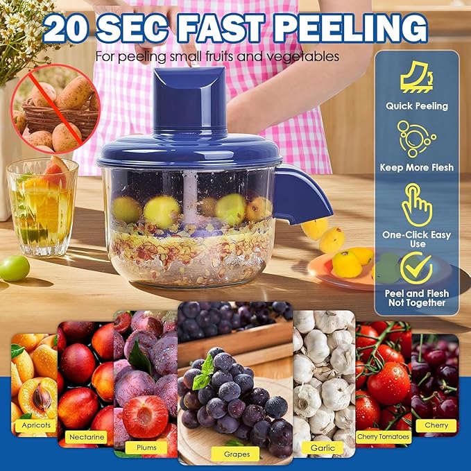 Electric Fruit & Vegetable Peeler Machine